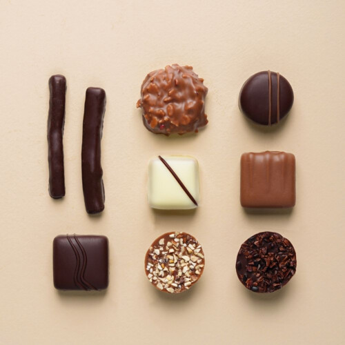 Ballotin 25 bonbons de chocolat assortis Hover
