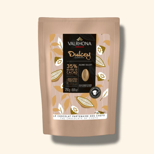 Chocolat de couleur blonde Dulcey 35%