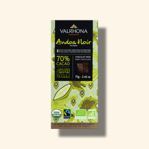 Tablette chocolat noir Andoa 70%