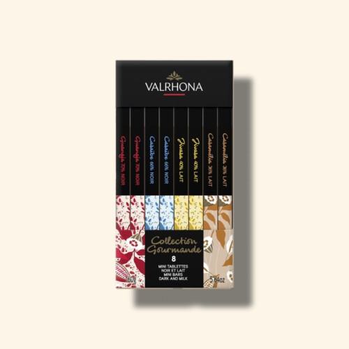 Coffret 8 mini tablettes de chocolat